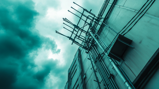 Sistema de proteção contra descargas atmosféricas eficaz