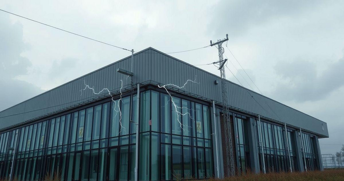 Projeto SPDA garante segurança e proteção contra descargas atmosféricas em edificações